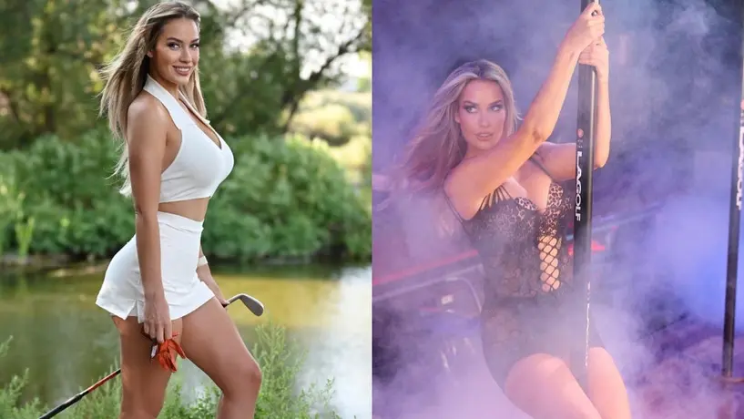 Paige Spiranac deja el golf y se convierte en stripper; se llamará 'Sandy Mounds'