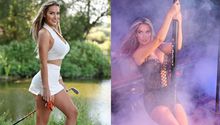 Paige Spiranac deja el golf y se convierte en stripper; se llamará 'Sandy Mounds'
