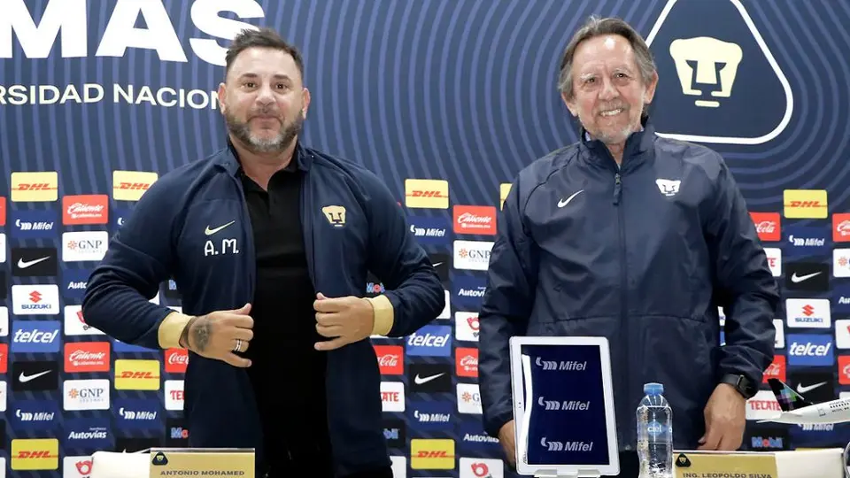 Pumas: 'Mohamed le da ilusión a jugadores, afición y directiva', Leopoldo Silva