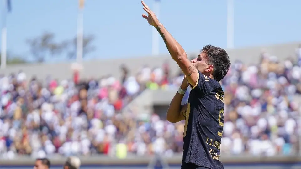 Pumas: Dinenno, con su segundo mejor arranque goleador desde que llegó a México
