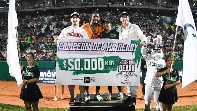 Rainel Rosario se lleva el Home Run Derby de la Liga Mexicana de Beisbol