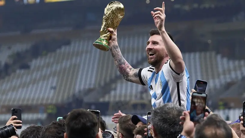 Messi: Cantó y bailó el hit del Mundial en el cumpleaños de su sobrina