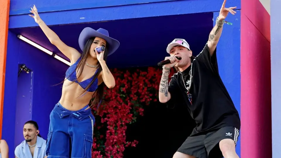 ¡Viernes latino en Coachella! Brillaron Bad Bunny, Becky G y Peso Pluma