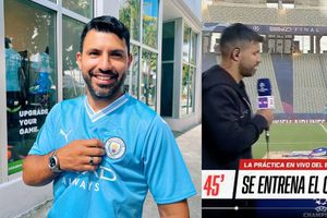 Kun Agüero explota contra jardinero previo a la Final de la Champions: 'La pu… que te parió'