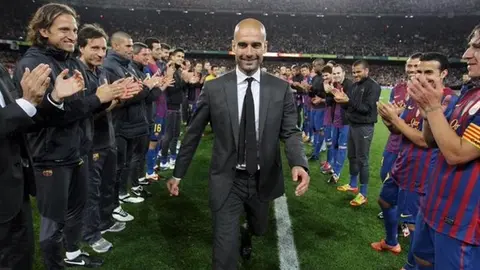Pep Guardiola: 'Si yo estoy aquí o dónde sea y el Barça me llama, tengo que ir, es mi club'