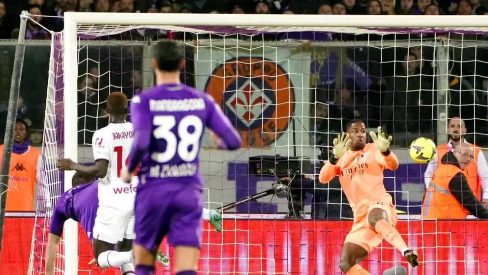 Luka Jovic da triunfo a Fiorentina sobre Milan en la Serie A