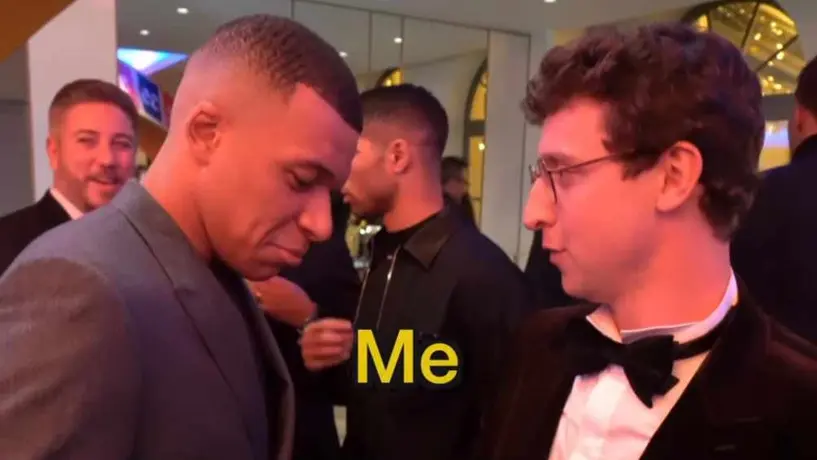 Mbappé hace desplante a Jules Dein, reconocido mago inglés