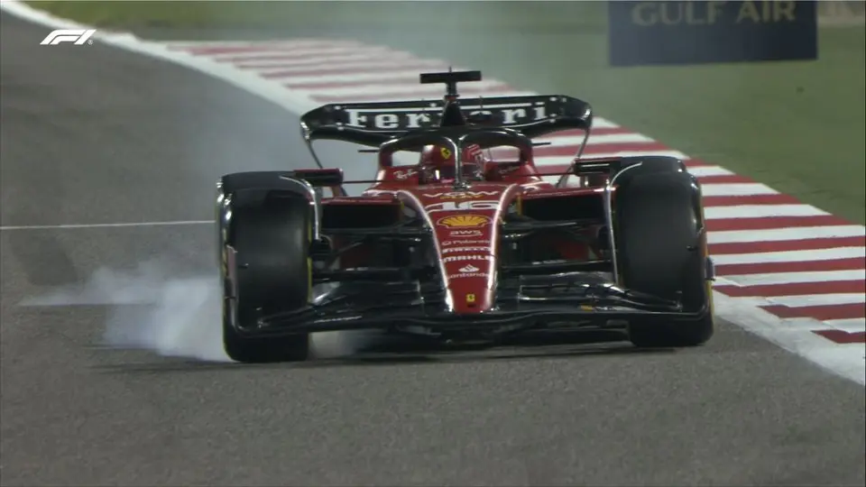 Ferrari comenzó su tormento en la clasificación del Gran Premio de Bahrein