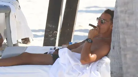 Andrés Guardado se escapa a las playas de Cancún luego de renovar con el Betis