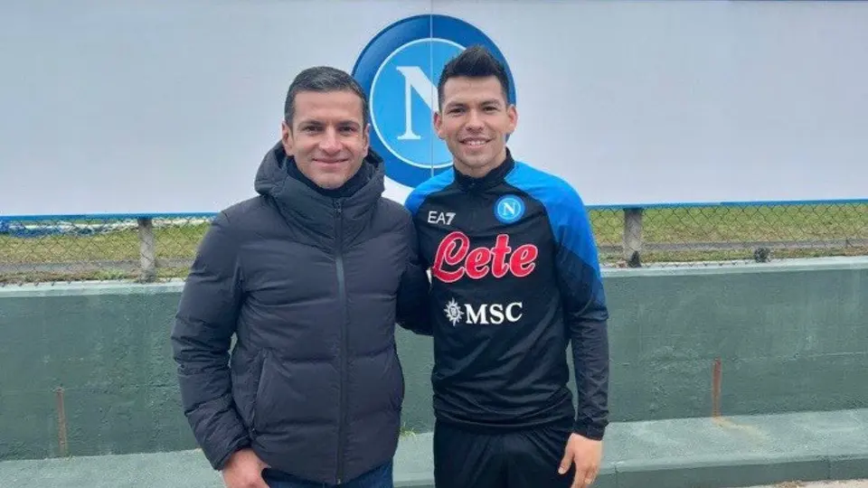 Jaime Lozano visita al Chucky y al Napoli para seguir con su preparación