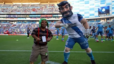 Medio Metro lamentó que el Puebla haya invitado a uno de sus imitadores