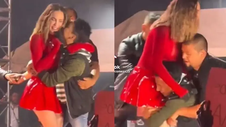 Belinda: fan que la atacó en el escenario cuenta su versión