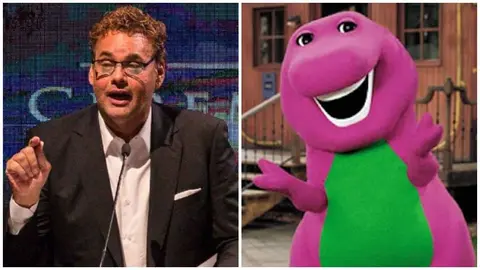 David Faitelson se compara con Barney 'El Dinosaurio' en Día del Niño