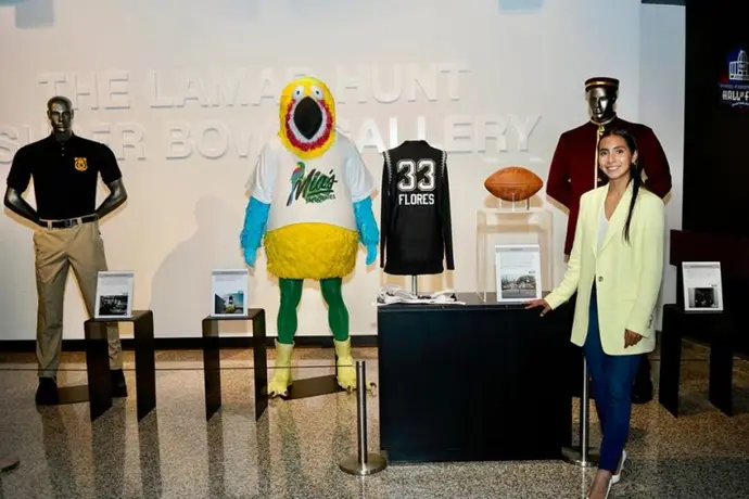 Diana Flores, jugadora mexicana de flag football, estará en el Salón de la Fama