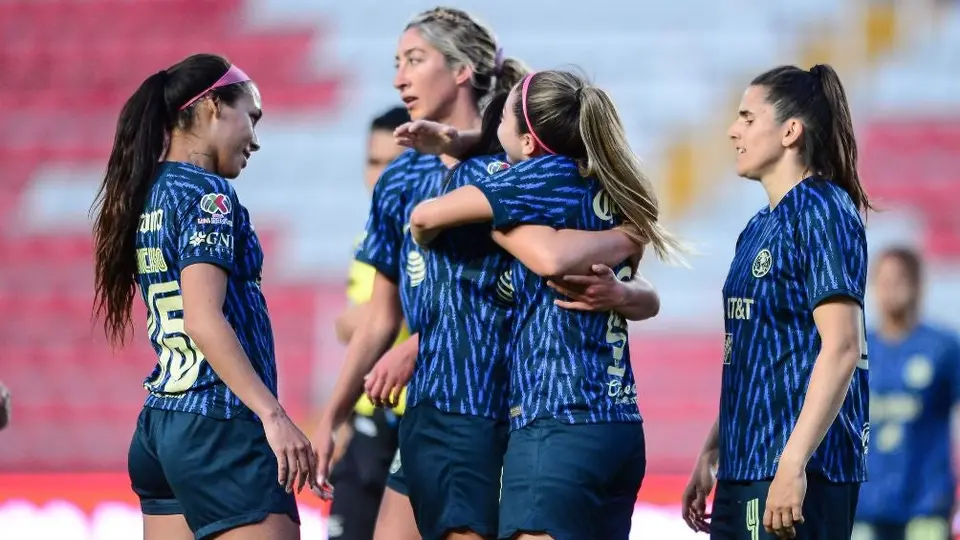 Liga MX Femenil: América aplastó a Necaxa con 'poker' de Kiana Palacios