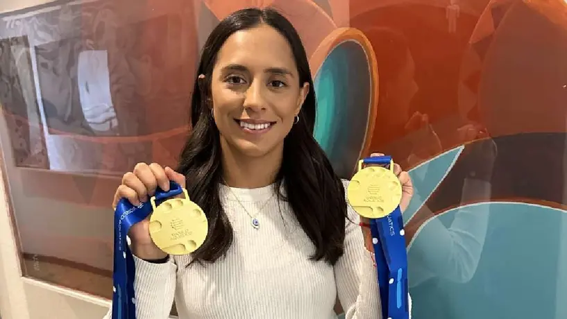 Jessica Sobrino, nadadora artística, busca culminar su trayectoria con Juegos Olímpicos