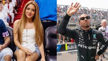 Shakira, 'ilusionada y feliz' de su relación con Hamilton, asegura prensa española