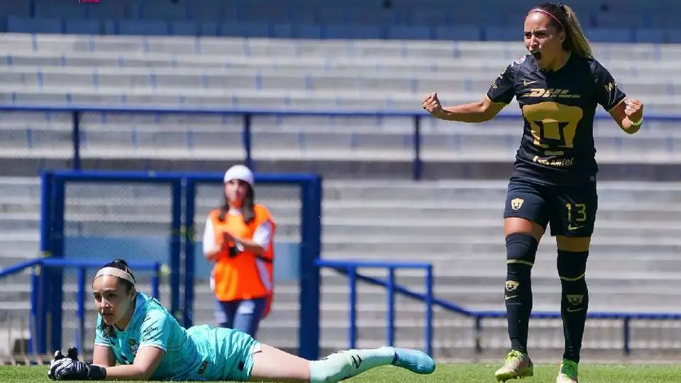 Liga MX Femenil: Pumas consiguió su primera victoria en CU tras golear a Santos