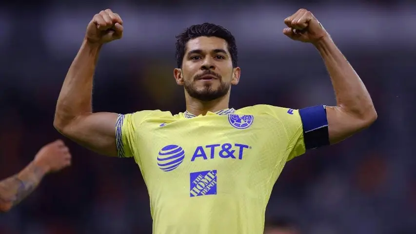 Henry Martín festejando gol en el Clausura 2023 | MEXSPORT