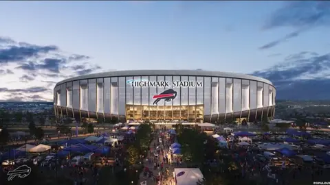 Bills de Buffalo presentan el nuevo Highmark Stadium, su renovado estadio para 2026