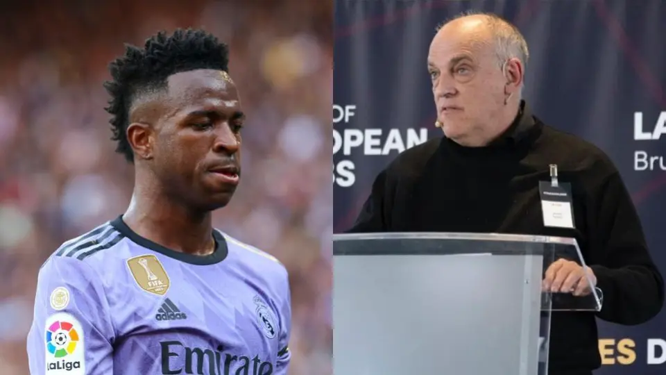 Vinicius responde a Tebas: 'No soy tu amigo para hablar de racismo, quiero acciones y castigos'