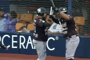 LMB: Joseph Rosa conectó cuadrangular y su carrera no contó por no pisar la base