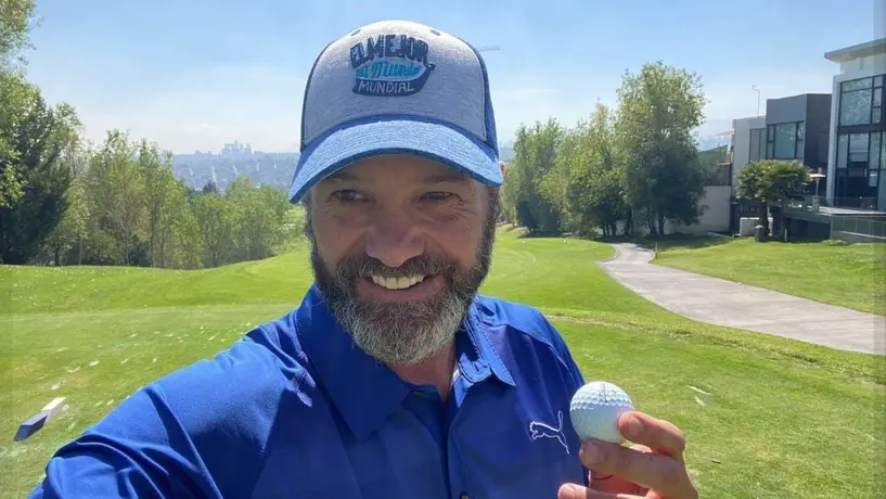 Mexico Open at Vidanta: Luis García disfruta del golf en el torneo