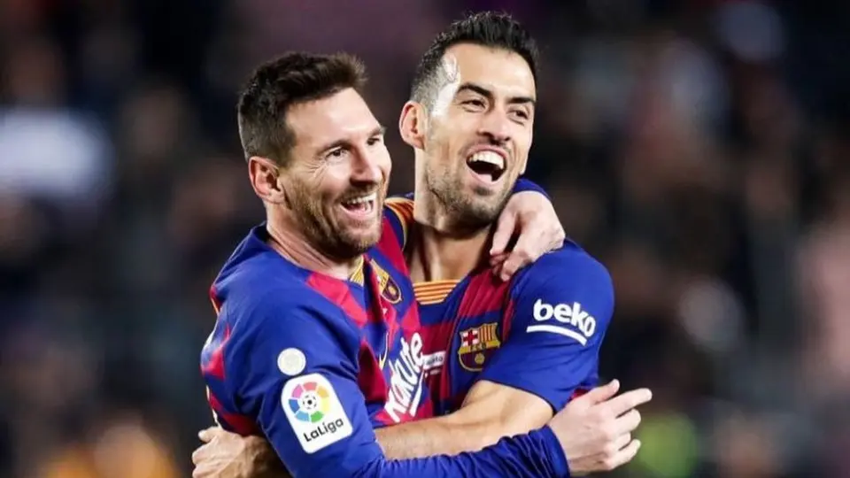 Messi mandó emotivo mensaje a Busquets: "Como jugador y como persona sos un 10"