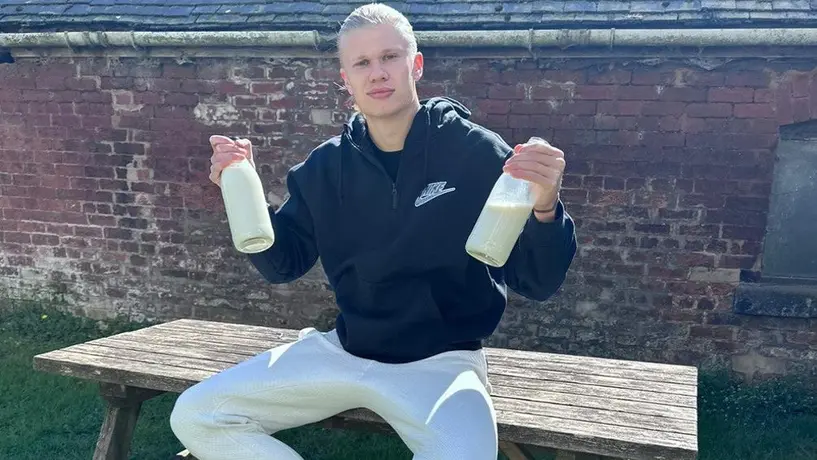 Erling Haaland revela su 'pócima mágica' para tener su excelente nivel
