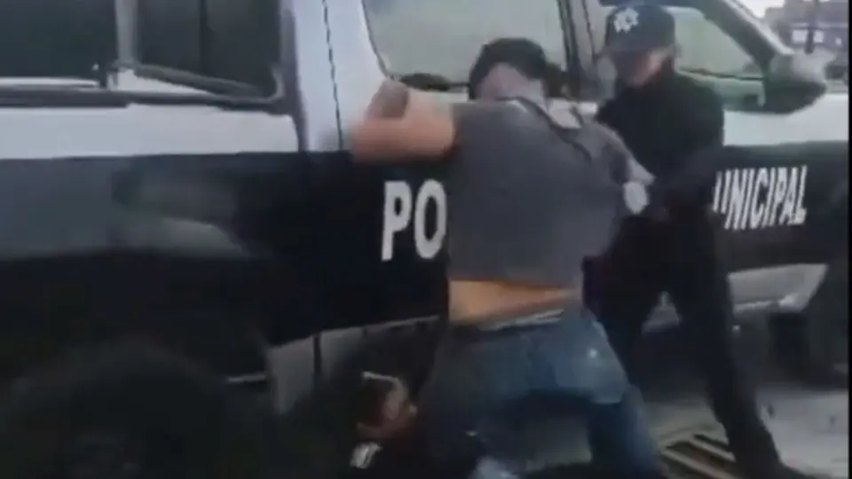 ¡Mujeres Policías reciben una paliza en Lomas de Angelópolis! El agresor ya fue detenido en Puebla