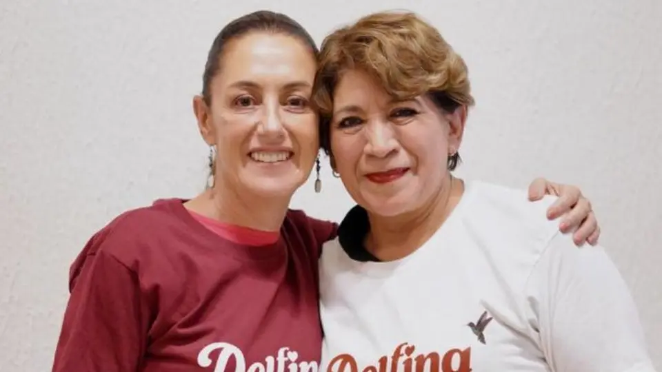 Sheinbaum felicita 'antes de tiempo' a Delfina Gómez y la nombra gobernadora de Edomex