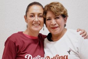 Sheinbaum felicita 'antes de tiempo' a Delfina Gómez y la nombra gobernadora de Edomex