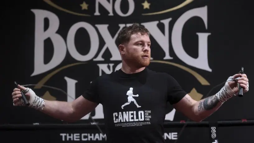 Canelo Álvarez se recuperó de la cirugía de su mano y estará al 100 por ciento ante Ryder