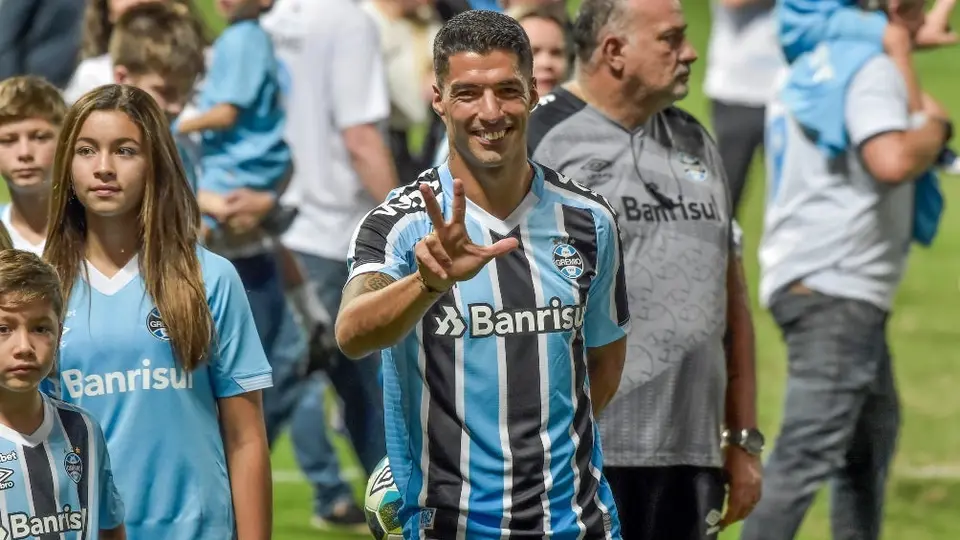 Luis Suárez en su llegada a Gremio: 'Siempre me gustaron los desafíos'
