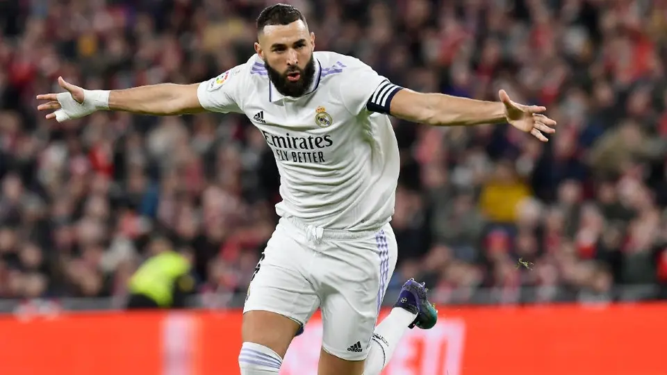 Real Madrid: Benzema se convirtió en el quinto máximo anotador de LaLiga