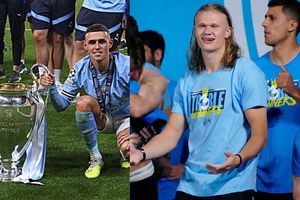 Hijo de Phil Foden confunde a Erling Haaland: 'Pensé que eras una mujer'