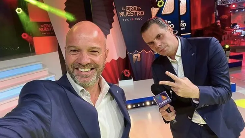 Christian Martinoli y Luis García no descartan salir de TV Azteca: 'No podemos hablar de esto'