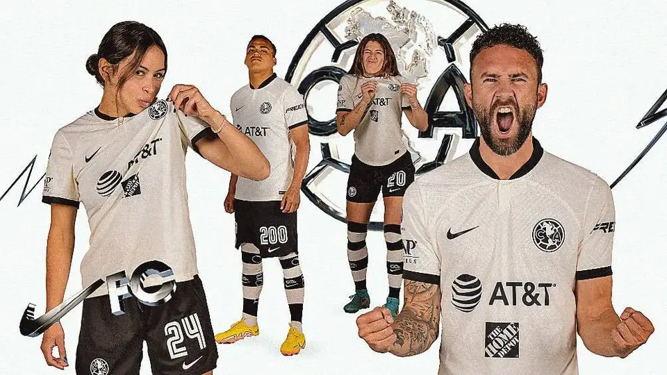 América: Presentó su tercer uniforme para el Clausura 2023