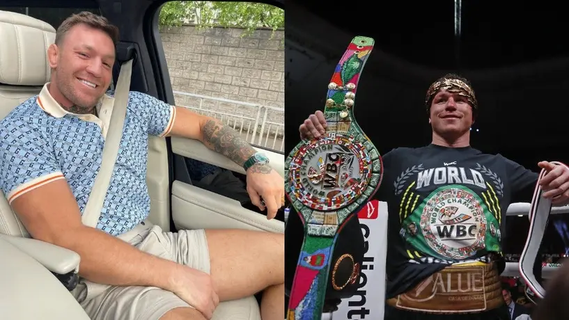 McGregor insulta y responde a Canelo Álvarez: 'Pequeña salchicha, te golpearía sin manos'