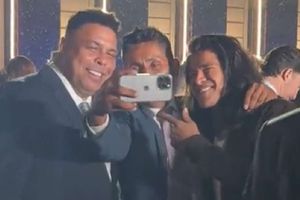 Encuentro de cracks: Jorge Campos, Ronaldo Nazario y Dani Rojas, quien actúa en Ted Lasso