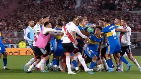 River vs Boca: Se armó la bronca en el Clásico Argentino