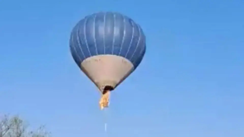 Globo aerostático se incendia en Teotihuacán; se reportan personas muertas