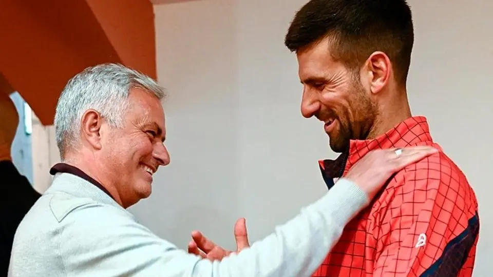 Djokovic sobre José Mourinho: "Uno de los mejores entrenadores de futbol"