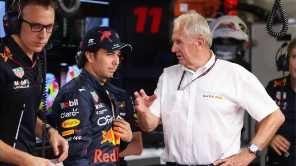 Helmut Marko sobre 'Checo' Pérez: 'Sergio nunca ha sido una amenaza para Max Verstappen'