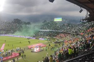 Partido entre Atlético Nacional y América de Cali es suspendido por distubios en el estadio