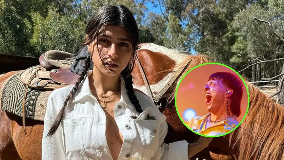 La Mia Khalifa más mexicana, cantó 'Ella Baila Sola' de Peso Pluma