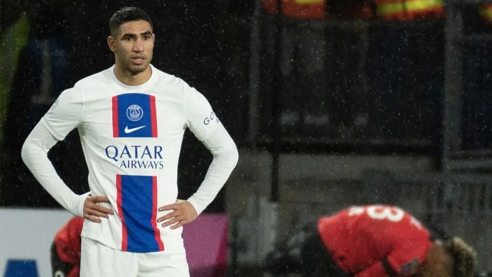 PSG: Achraf Hakimi fue formalmente acusado de violación