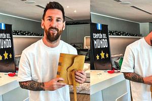 Lionel Messi recibió libro de agradecimientos de sus vecinos por ganar el Mundial