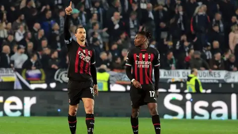 Zlatan Ibrahimovic, el jugador más veterano en anotar en la Serie A