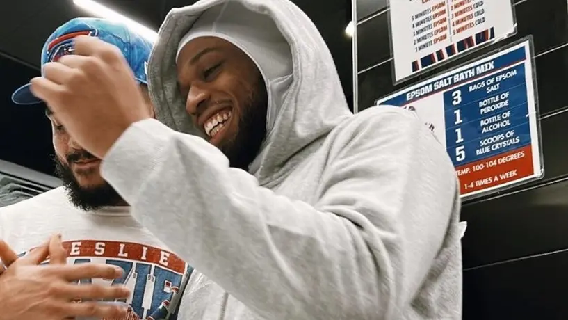 NFL: Damar Hamlin visitó a los Bills por primera vez desde su lesión